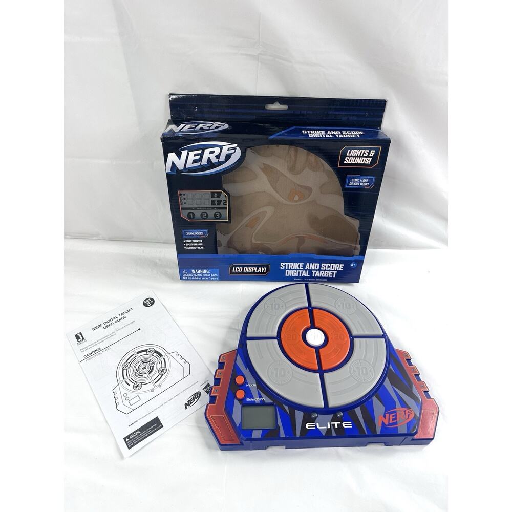 Nerf Strike And Score Digital Target Lights And Sounds